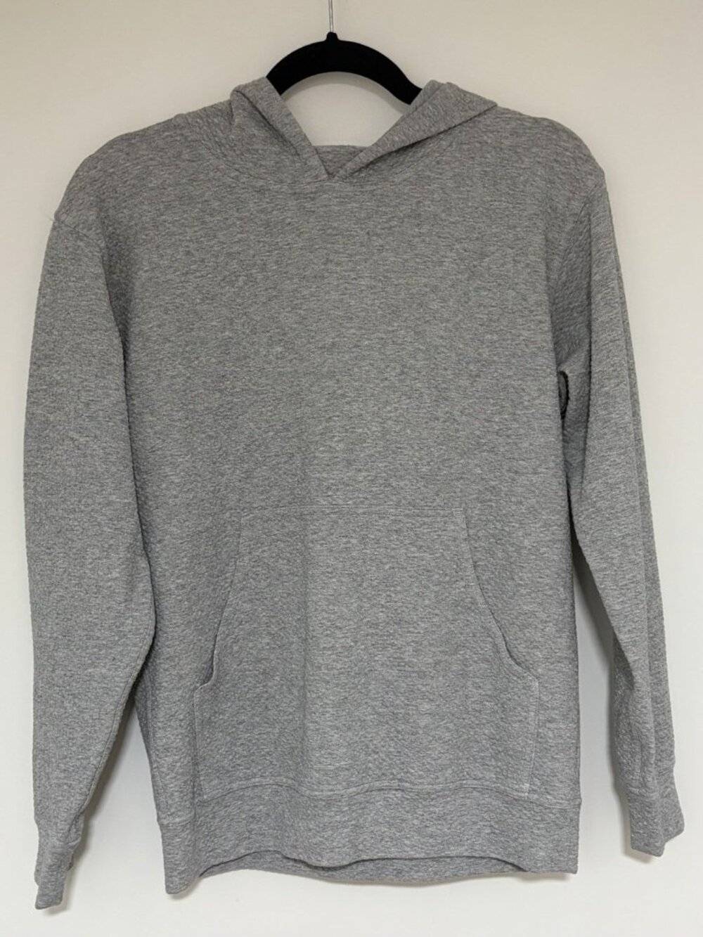 Lululemon Steady State Cotton Blend Women’s Gray Pullover Hoodie Sz 4